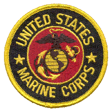 The smALL FLAGs 3" Patch for the US Marine Corps