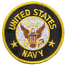 The smALL FLAGs 3" Patch for the US Navy