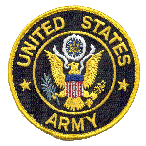 The smALL FLAGs 4" Patch for the US Army