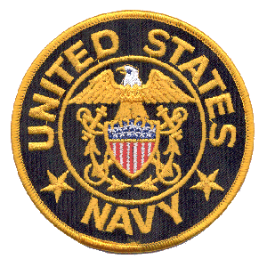 The smALL FLAGs 4" Patch for the US Navy