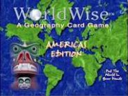The Americas Edition of the World Wise game.