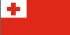 The flag of Tonga.