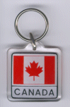 Our Canadian Acrylic Key Ring